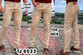 Pantalón caballero clásico caqui